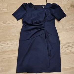 NWOT Xscape Blue Evening Dress